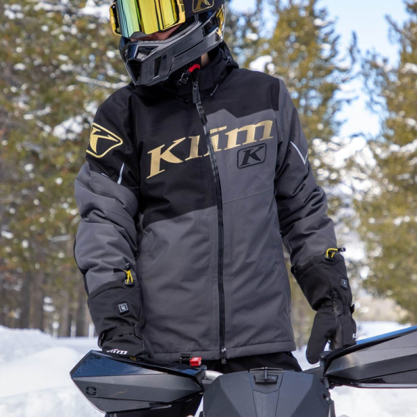 Geaca Snowmobil Klim Instinct Insulated Strike Orange - Asphalt-27