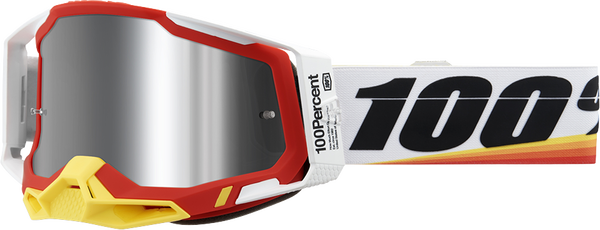 Racecraft 2 Goggles White, Red -1