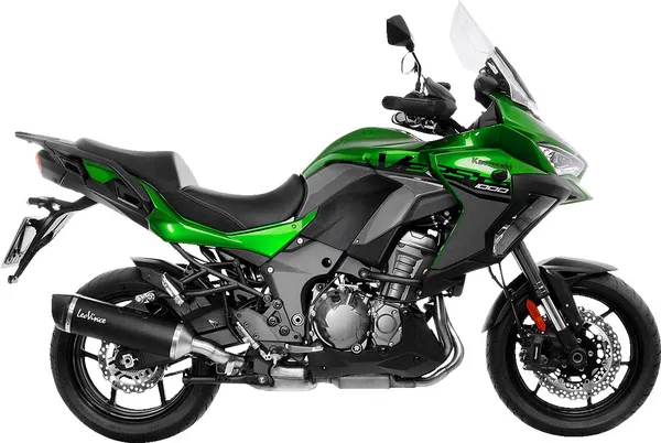 Tobă de eșapament LeoVince Nero Slip-On pentru Kawasaki Versys 650 (2022-2025), 4, nordicamoto.ro