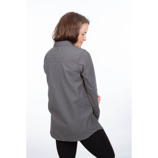 Cămașă flanel damă  Klim Kinsey Midweight Raspberry Radiance - Golden Brown (Non-Current), 11, nordicamoto.ro