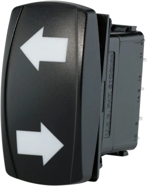 Rocker Switch Black, 1, nordicamoto.ro