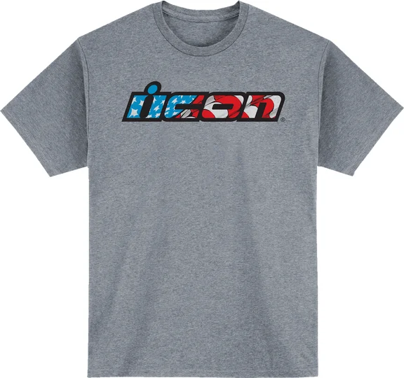 Tricou Icon Old Glory Gray M, 1, nordicamoto.ro