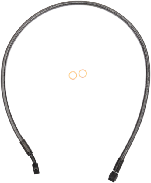 Braided Front Brake Line Black Pearl Oversize [+152 mm (6'')], 2, nordicamoto.ro