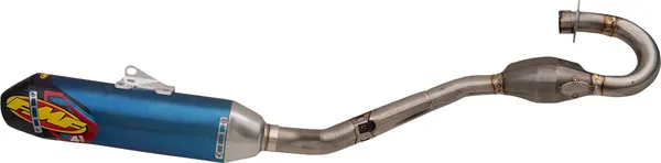 Factory 4.1 Rct Exhaust System Anodized Blue-2
