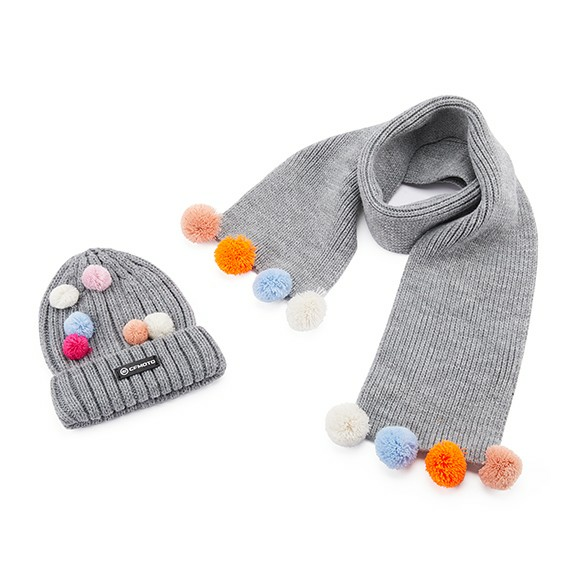 Set Căciulă Beanie Gri CFMOTO, 1, nordicamoto.ro