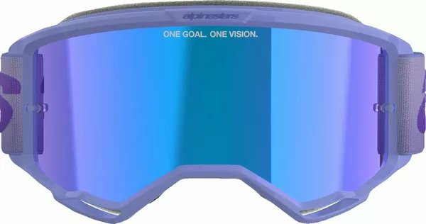 Alpinestars Vision 5 Wordmark Goggle Purple -2