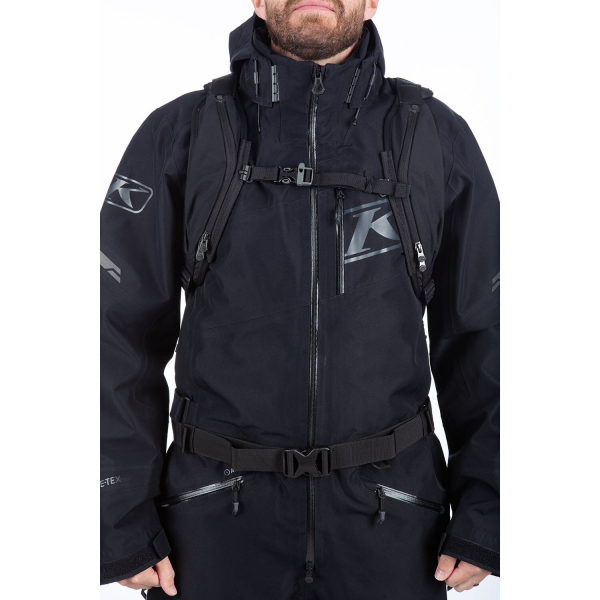 Rucsac Snowmobil Klim Krew 16 Black - Knockout Pink-6