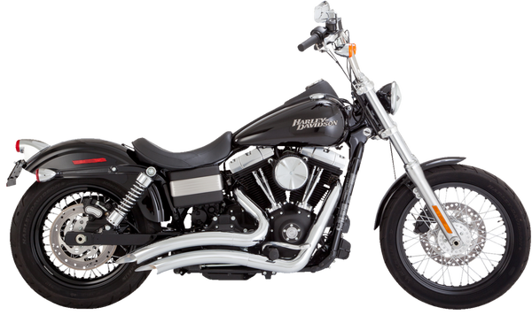 Big Radius Exhaust System Chrome, 3, nordicamoto.ro