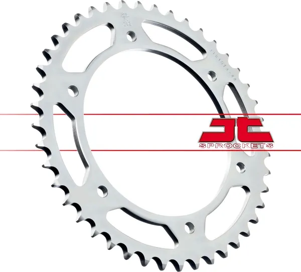 JT SPROCKETS Steel Rear Sprocket Natural -0