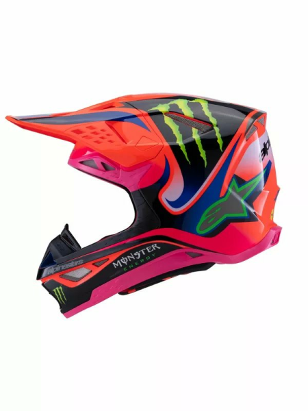 Casca Alpinestars S-M10 Deegan Orange/Pink/Purple-0