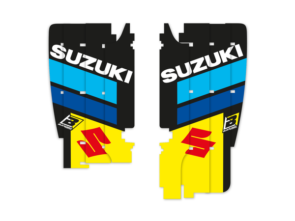 Replica Rad Louver Graphics Black, Blue, Yellow, 1, nordicamoto.ro