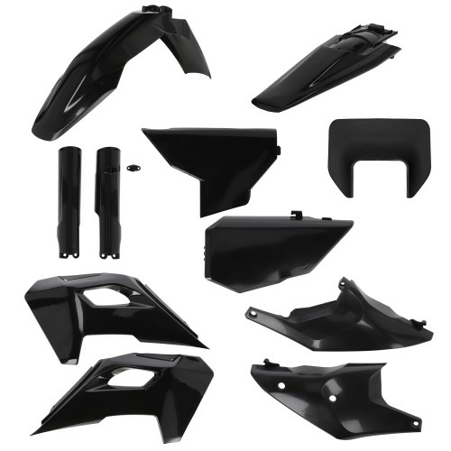 Kit complet plastice Acerbis Husqvarna TE 150-300 TBI/FE 250-500 2024-2025 Alb, 5, nordicamoto.ro