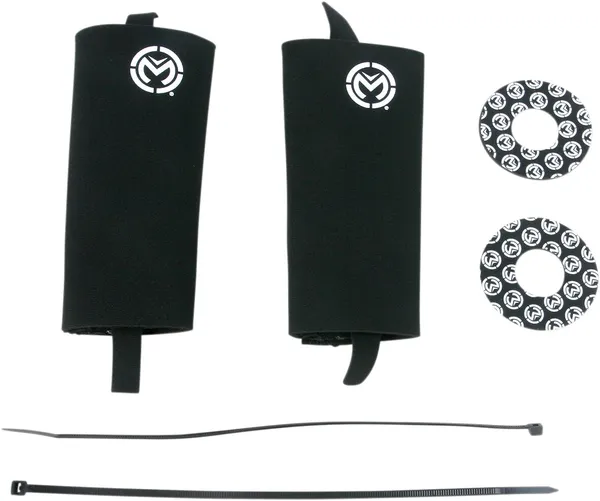MOOSE RACING Easy-on Fork Skins Black -0