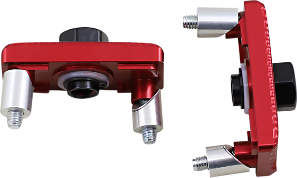 Captive Axle Block Sliders Red, 1, nordicamoto.ro