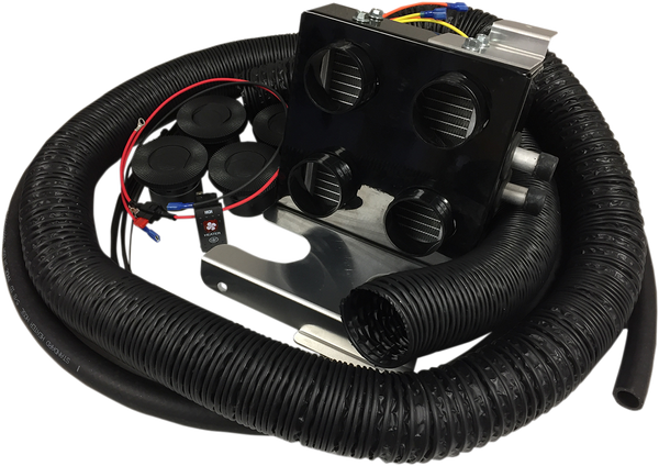 Utv Cab Heater Kit Black 