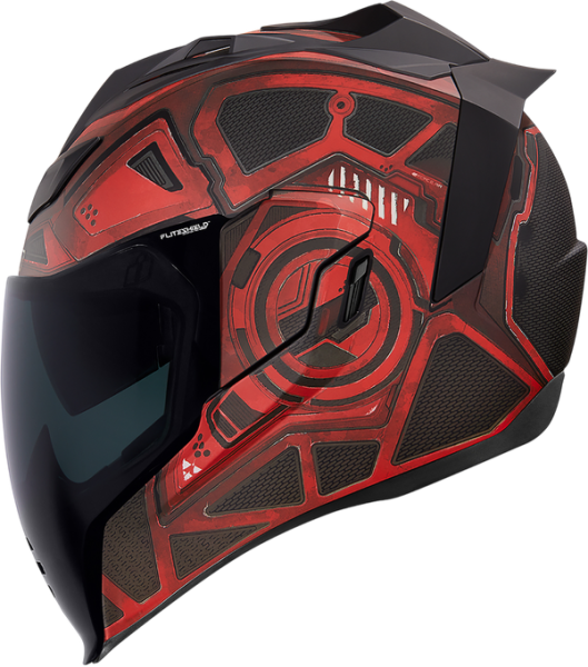 Airflite Blockchain Helmet Red-1