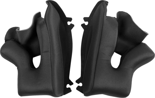 Talon Helmet Cheek Pads Black, 1, nordicamoto.ro