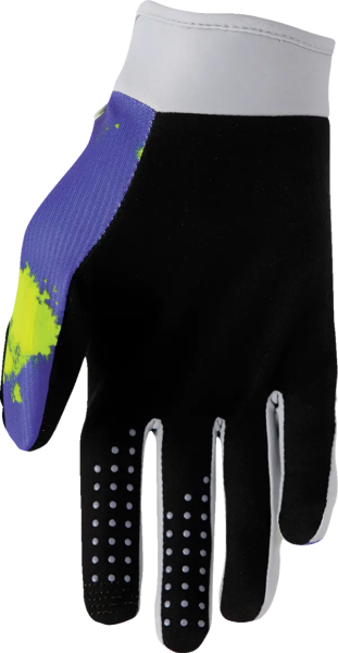 Launchmode Bleach Gloves Yellow, Purple, Black -7