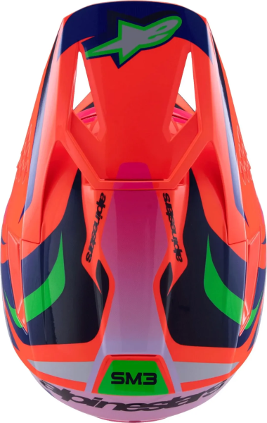 Casca Copii Alpinestars S-M3 Deegan Orange/Pink/Purple-1
