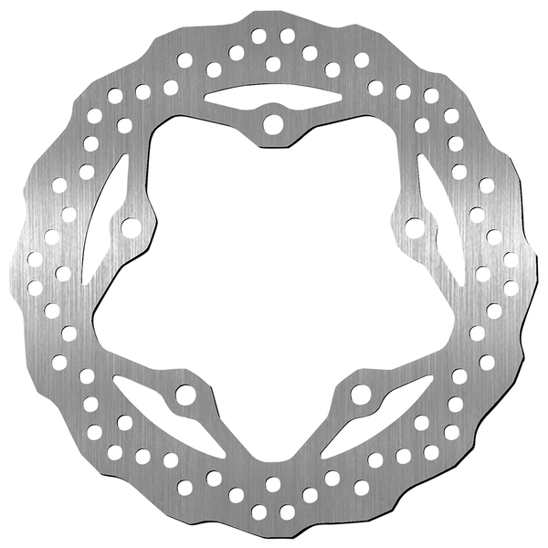Brake Rotor Round Silver, 1, nordicamoto.ro