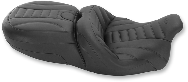 One-piece Vintage 2-up Touring Seat Black, 2, nordicamoto.ro