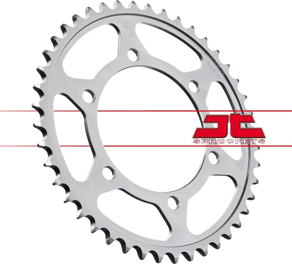 JT SPROCKETS Steel Rear Sprocket Natural -1