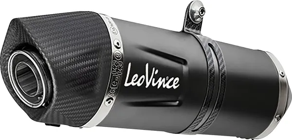 Tobă de eșapament LeoVince LV One Evo Black Edition Slip-On pentru BMW F 700 GS / F 800 GS / F 800 GS Adventure (2008-2018), 1, nordicamoto.ro