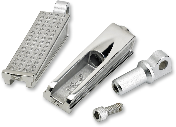 Sanderson Footpegs Silver, 1, nordicamoto.ro