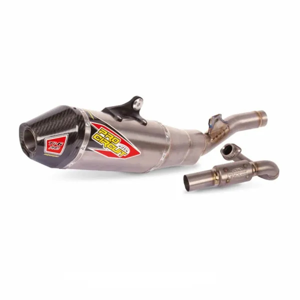 Ti-6 Pro Titanium Exhaust System Titanium Look -2