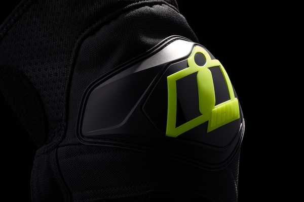 Genunchiere Icon Cloverleaf 2 Black/Hi-Vis Yellow-4