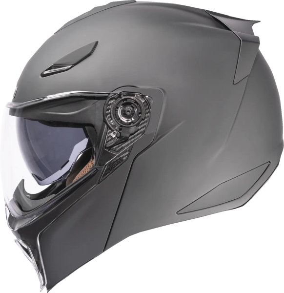 Threshold Solid Modular Helmet Black -5