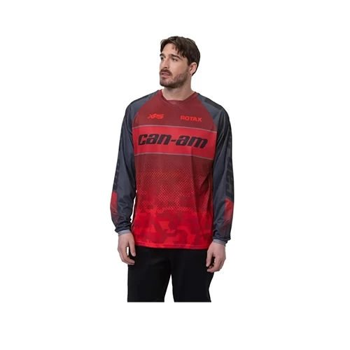 Tricou Can-Am BRP Tetra Red/Black-3