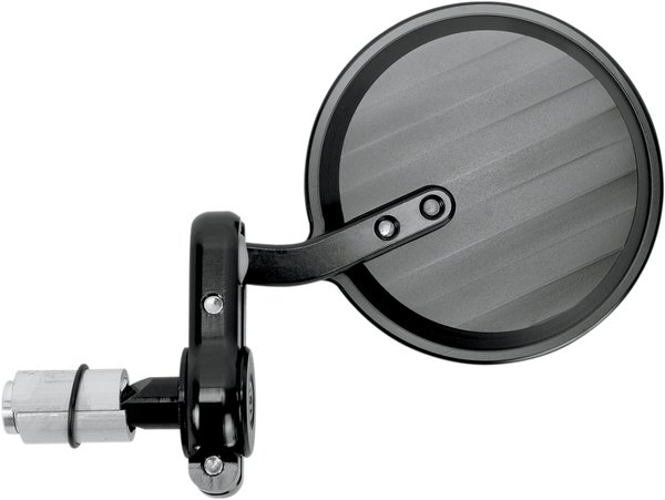Folding Bar End Mirror Black, 1, nordicamoto.ro