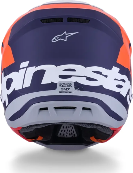 Cască Alpinestars SM7 Core Blue-3