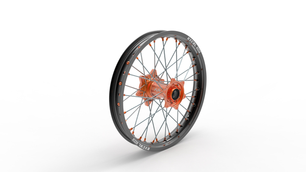Sport Mx-en Wheel Black, Orange, Silver 