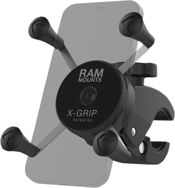 X-grip® Phone Mount With Low-profile Tough-claw Black