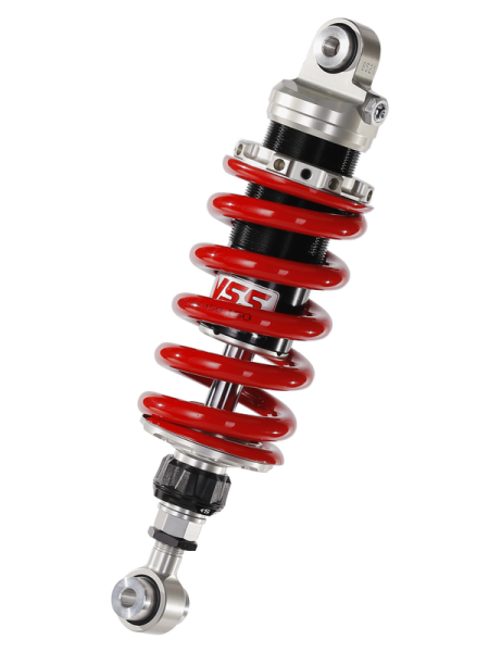 Emulsion Mono Gas Shock Adjustable Length Silver, Red, Black, 1, nordicamoto.ro