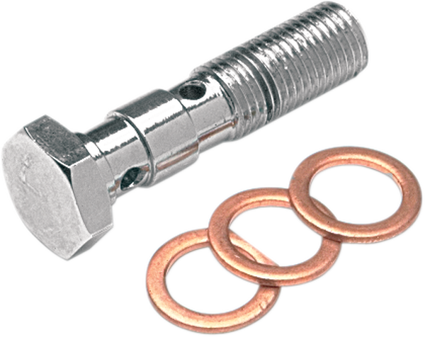 Banjo Bolt 600 Series Chrome, 1, nordicamoto.ro