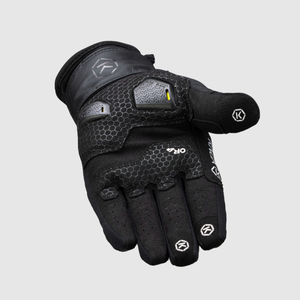 Mănuși Moto Knox Orsa Textile OR4 Negru, 18, nordicamoto.ro