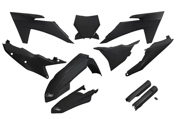 Full Body Replacement Plastic Kit Black