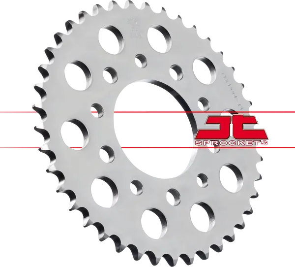 JT SPROCKETS Steel Rear Sprocket Natural -0