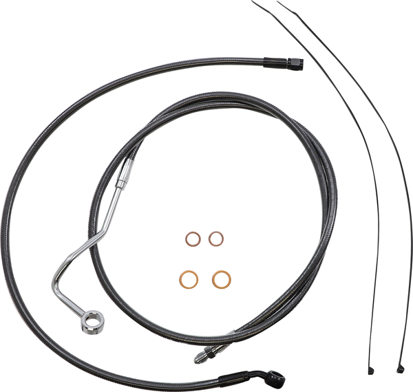 Black Pearl Designer Handlebar Installation Kit Black, 1, nordicamoto.ro
