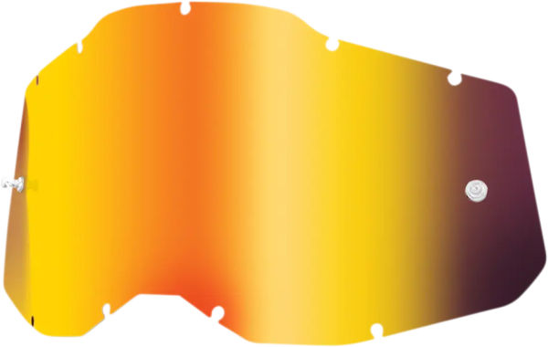 Lentila ochelari 100% Accuri 2/Racecraft 2/Strata 2 Mirror Red