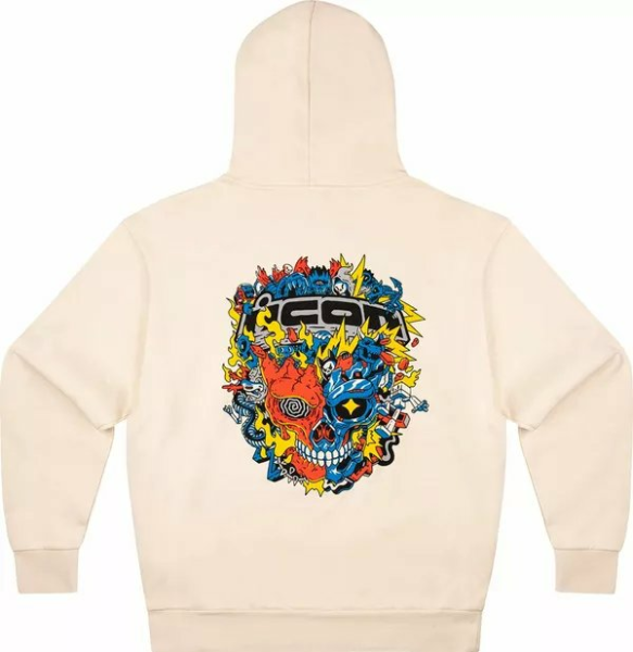 ICON Redoodle Hoodie Off-white -2