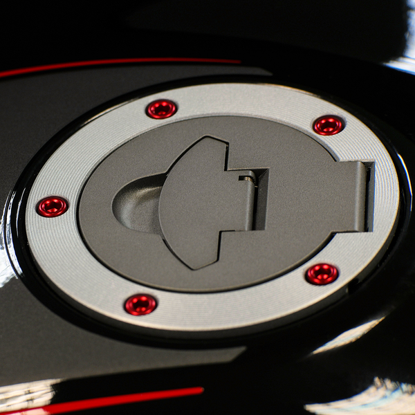 Fuel Cap Kit Red, 2, nordicamoto.ro