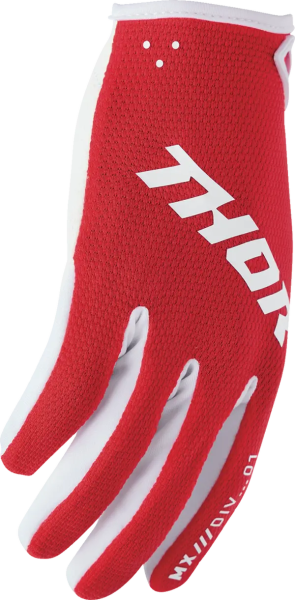 Youth Ridemode Static Gloves Red -1