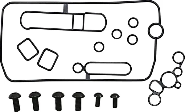 MOOSE RACING Carburetor Mid Body Gasket Kit Black -0