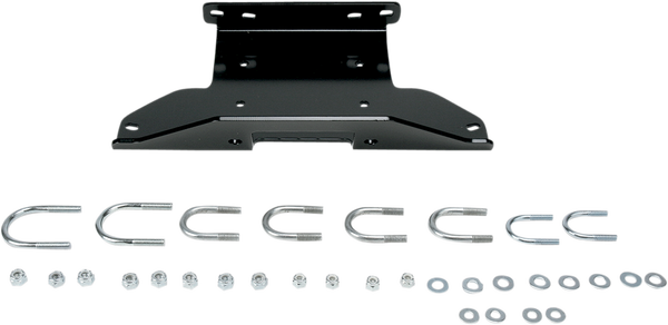Winch Mount Kit Black, 1, nordicamoto.ro