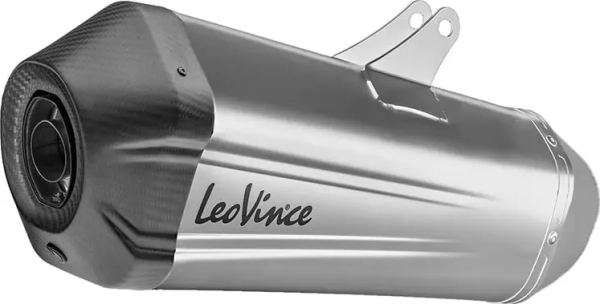 Tobă de eșapament LeoVince LV-12 R Slip-On pentru Suzuki V-Strom 1050, 1, nordicamoto.ro