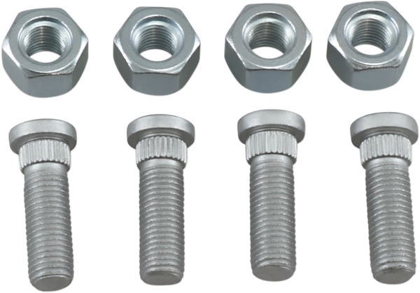 Wheel Stud/nut Kit Silver, 1, nordicamoto.ro